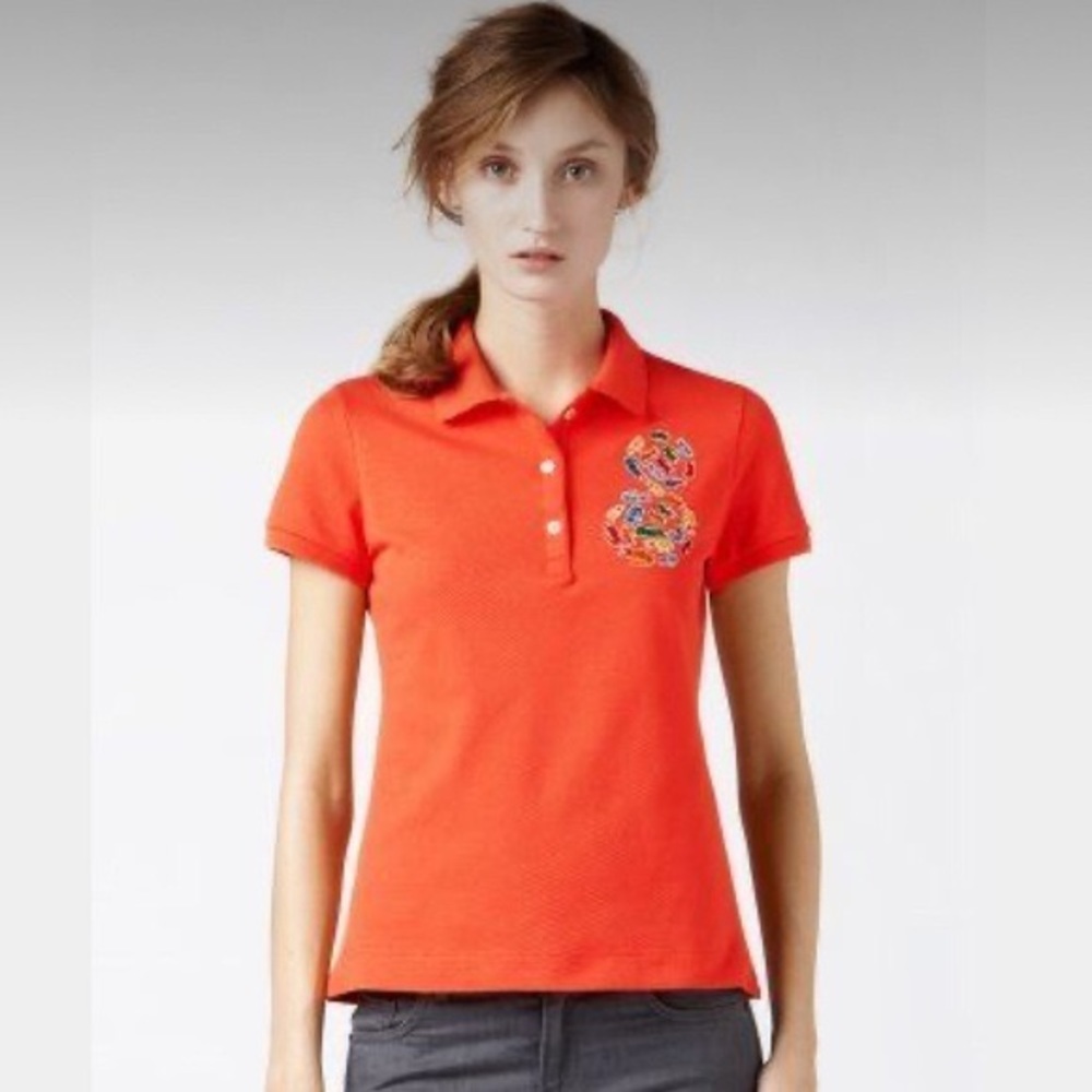 🐊 CAMPANAS + LACOSTE “Sushi Croc” Polo